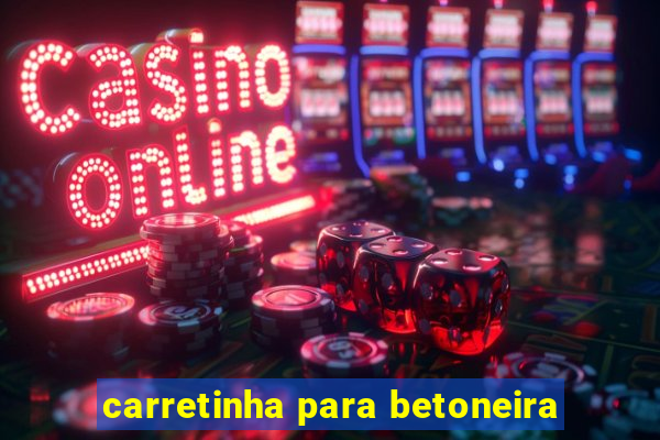 carretinha para betoneira